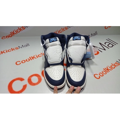 PKGoden Air Jordan 1 Retro High Obsidian UNC,555088-140 02