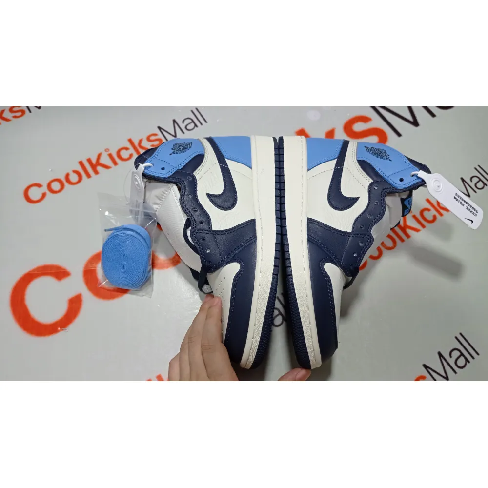 PKGoden Air Jordan 1 Retro High Obsidian UNC,555088-140