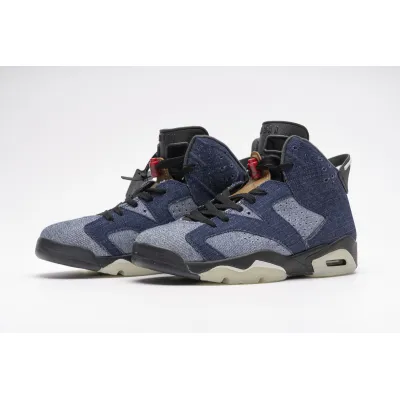 Coolkicks PKGoden Air Jordan 6 Retro Washed Denim,CT5350-401 01