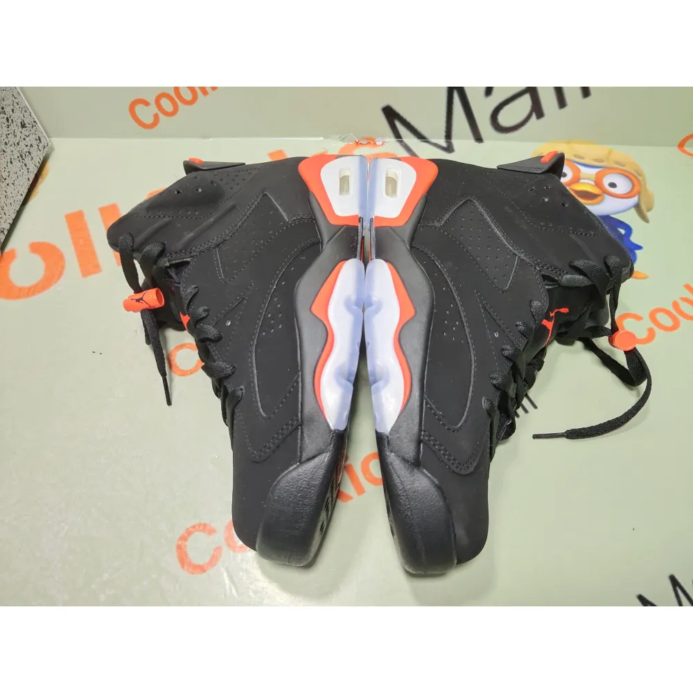 Coolkicks PKGoden Air Jordan 6 Retro Black Infrared (2019),384664-060