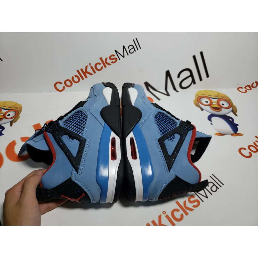 (50% off for a limited time promotion) Air Jordan 4 Retro Travis Scott Cactus Jack,308497-406