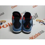 (50% off for a limited time promotion) Air Jordan 4 Retro Travis Scott Cactus Jack,308497-406