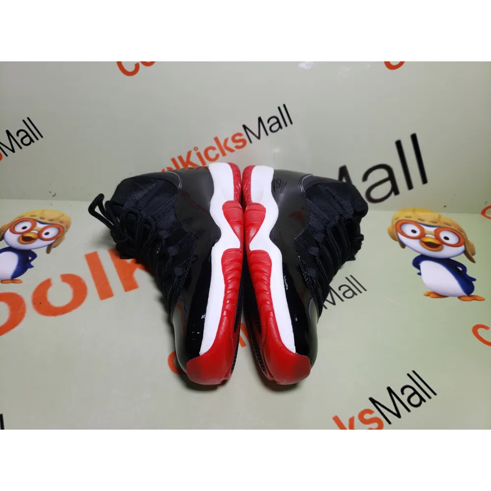 Coolkicks PKGoden Air Jordan 11 Retro Playoffs Bred (2019)，378037-061