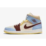 PK GOD Air Jordan 1 Mid SE Fearless Maison Chateau Rouge