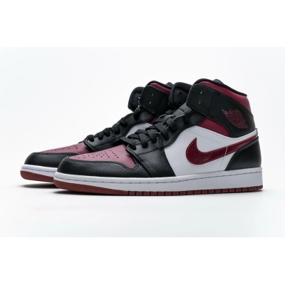 Coolkicks | PKGoden Air Jordan 1 Mid Bred Toe,554724-066 01