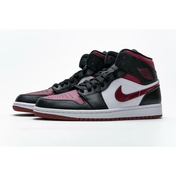 PK GOD Air Jordan 1 Mid Bred Toe