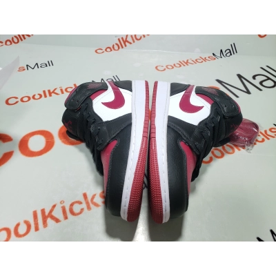 Coolkicks | PKGoden Air Jordan 1 Mid Bred Toe,554724-066 02