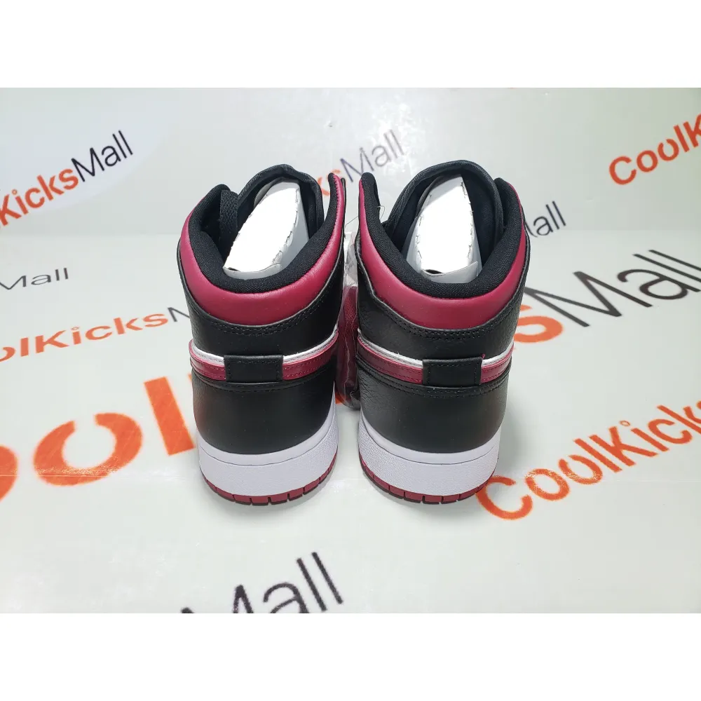 Coolkicks | PKGoden Air Jordan 1 Mid Bred Toe,554724-066