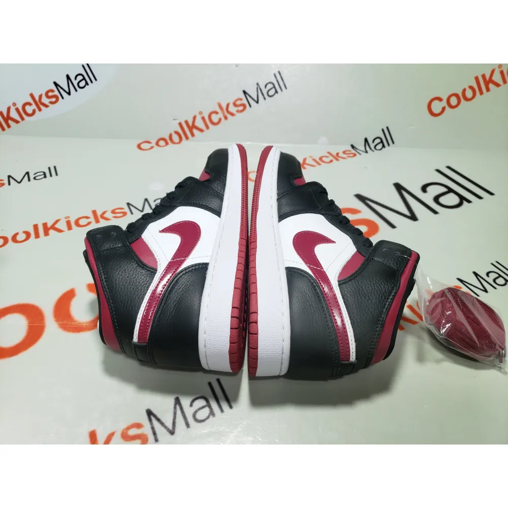 Coolkicks | PKGoden Air Jordan 1 Mid Bred Toe,554724-066