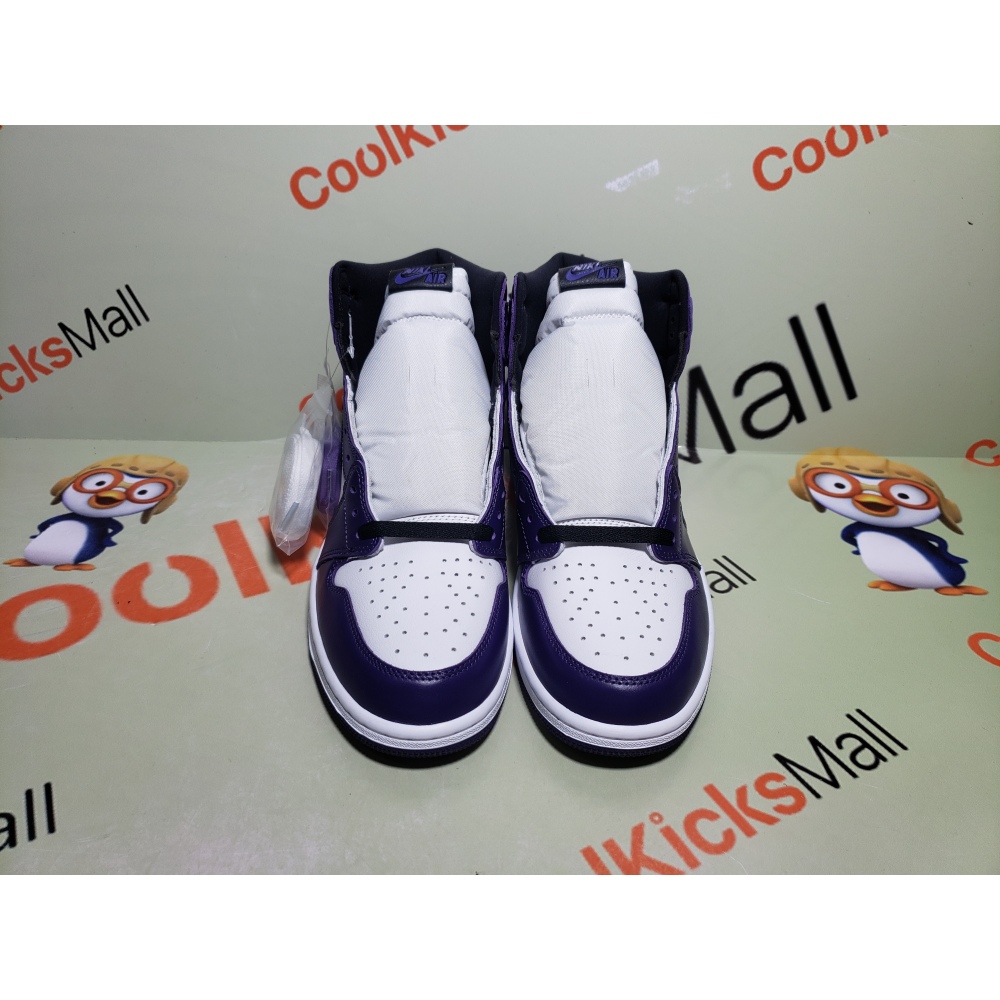 Coolkicks PKGoden Air Jordan 1 Retro High Court Purple White,555088-500