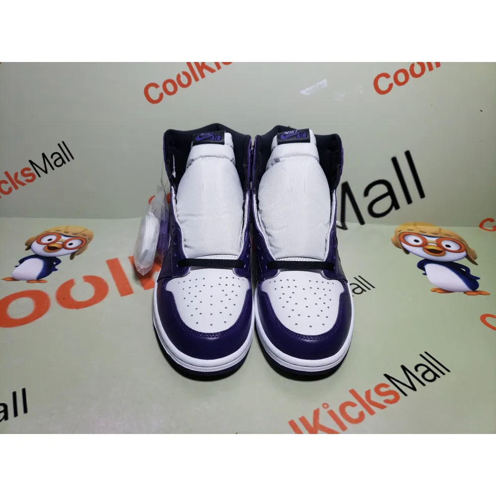 Coolkicks PKGoden Air Jordan 1 Retro High Court Purple White,555088-500