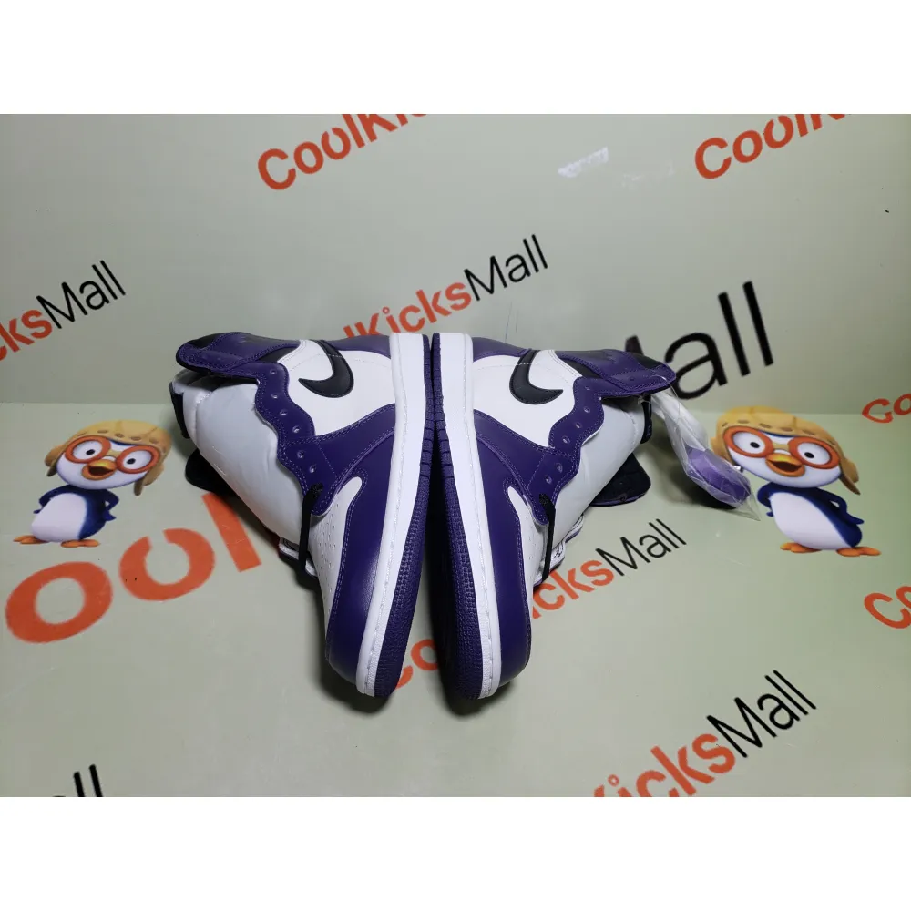 Coolkicks PKGoden Air Jordan 1 Retro High Court Purple White,555088-500
