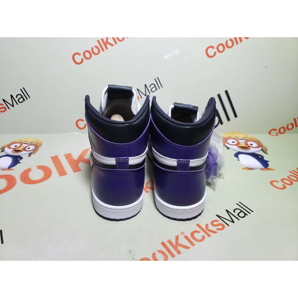 Coolkicks PKGoden Air Jordan 1 Retro High Court Purple White,555088-500