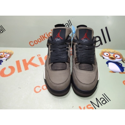 PKGoden Air Jordan 4 Retro Travis Scott Brown,AJ4-882335 02