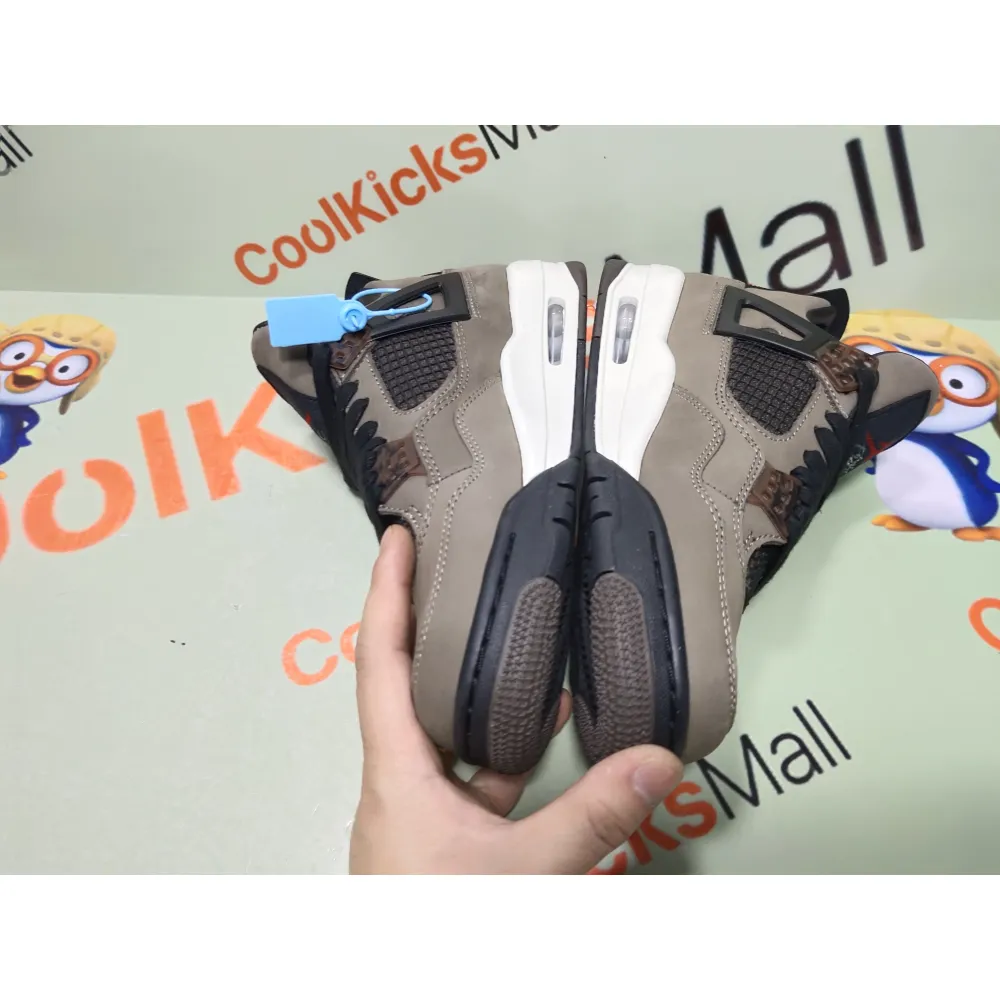 PKGoden Air Jordan 4 Retro Travis Scott Brown,AJ4-882335