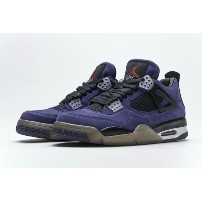 PKGoden Air Jordan 4 Retro Travis Scott Purple,AJ4-766302 01