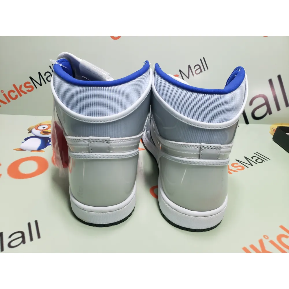Coolkicks | PKGoden Air Jordan 1 Retro High Zoom White Racer Blue,CK6637-104