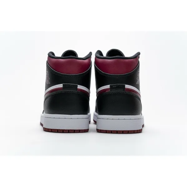 PK GOD Air Jordan 1 Retro High Black Satin Gym Red