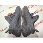 Coolkicks PKGoden Yeezy Boost 350 V2 Static Black (Reflective),FU9007