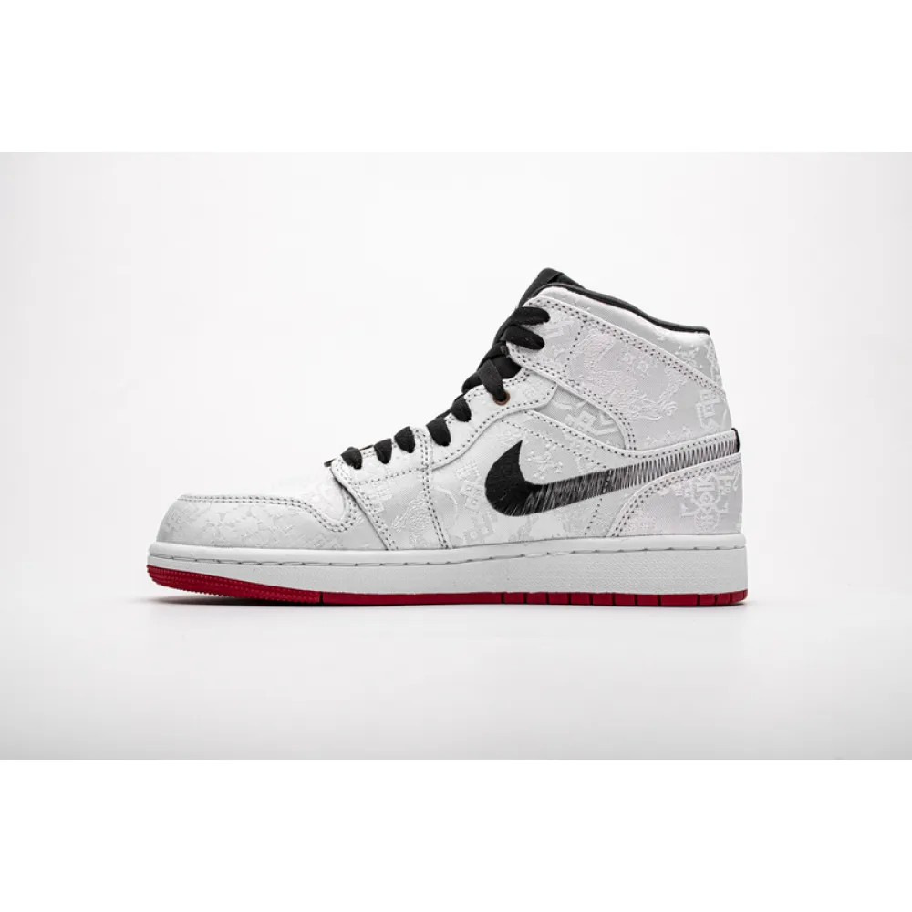 PK GOD Air Jordan 1 Mid SE Fearless Edison Chen CLOT