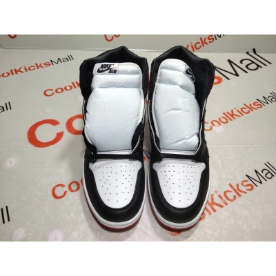 Coolkicks PKGoden Air Jordan 1 Retro High Satin Black Toe (W),CD0461-016 02