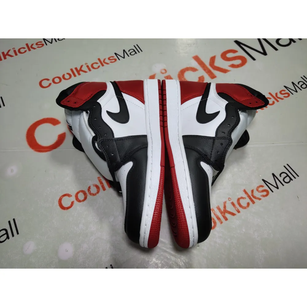 Coolkicks PKGoden Air Jordan 1 Retro High Satin Black Toe (W),CD0461-016