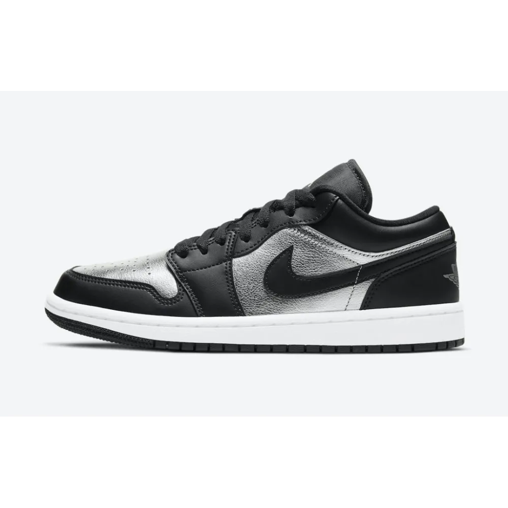 Coolkicks |G5 Air Jordan 1 Low SE Black Metallic Silver,DA5551-001  