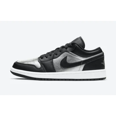 Coolkicks |G5 Air Jordan 1 Low SE Black Metallic Silver,DA5551-001   01