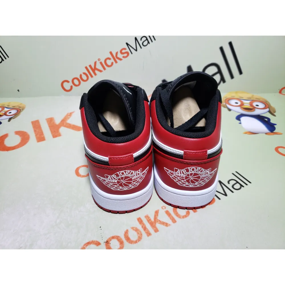 Coolkicks | G5 Air Jordan 1 Low Bred Toe,553558-612   