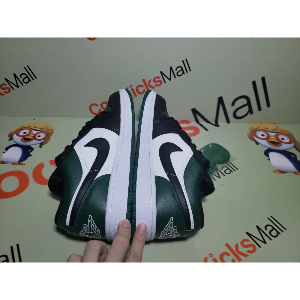 Coolkicks | G5 Air Jordan 1 Low Green Toe,553558-371 