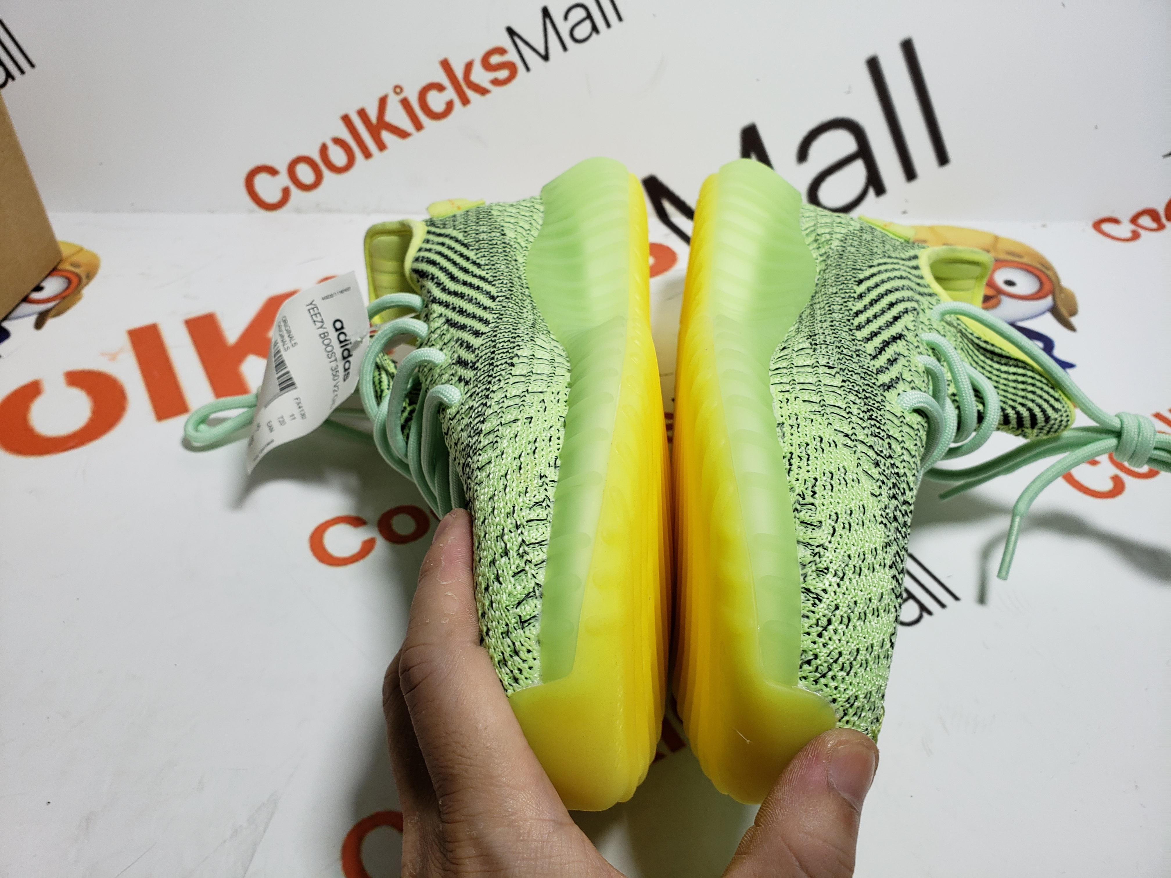Coolkicks BoostMasterLin Yeezy Boost 350 V2 Yeezreel (Reflective),FX4130