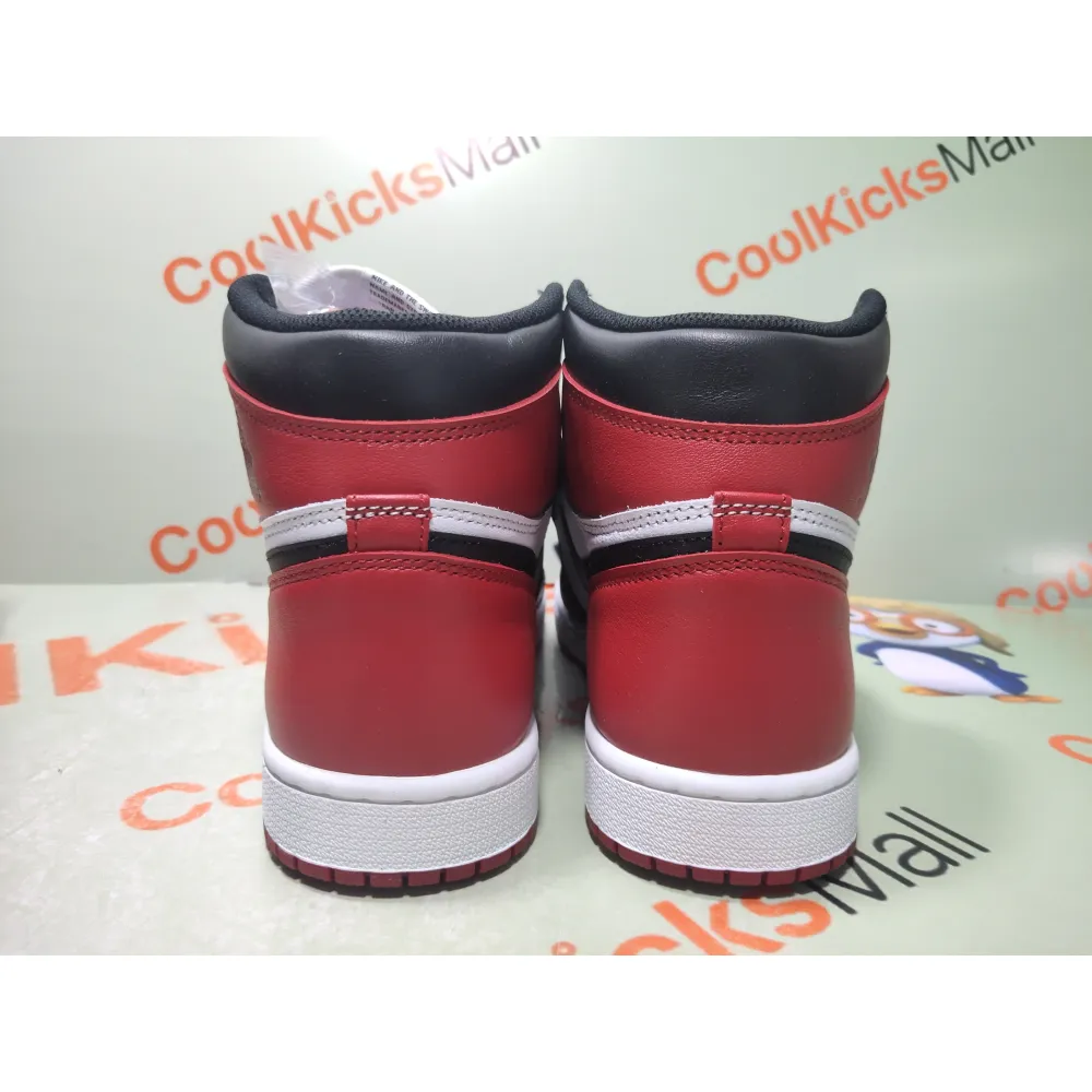 Coolkicks PKGoden Air Jordan 1 Retro Black Toe (2016),555088-125