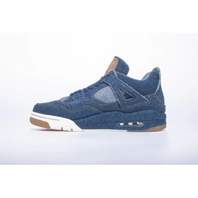 GET  GET Air Jordan 4 Retro Levi's Denim (Tag with Levi's LGETo) 01