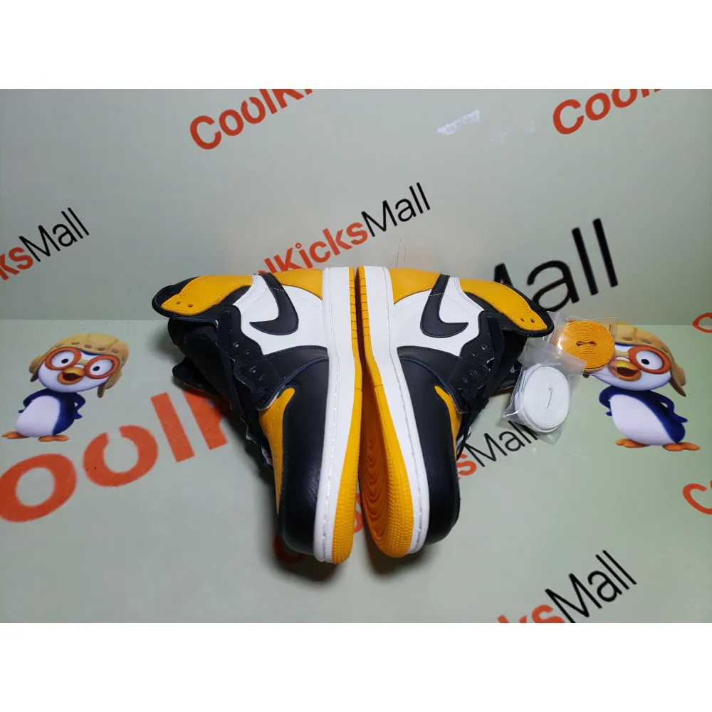 Cool Kicks | PKGoden Air Jordan 1 High GET Yellow Toe,555088-711