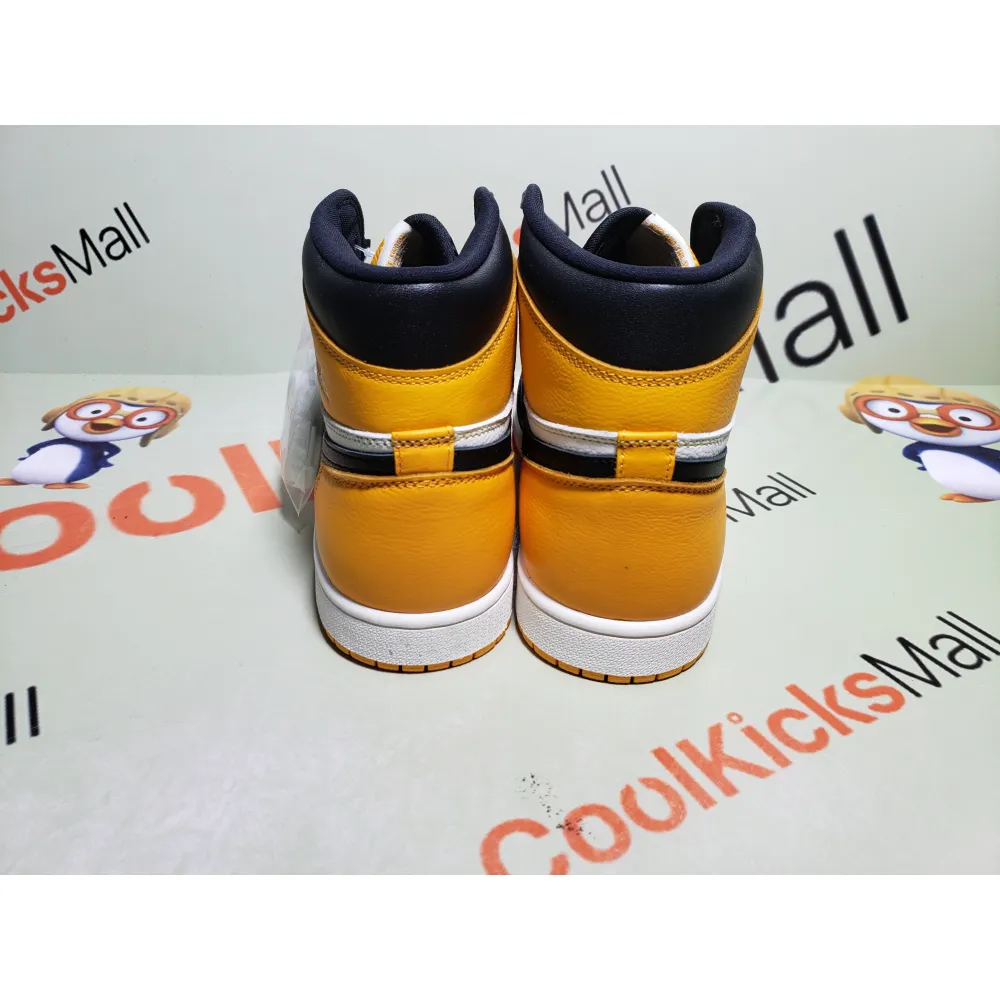 Cool Kicks | PKGoden Air Jordan 1 High GET Yellow Toe,555088-711
