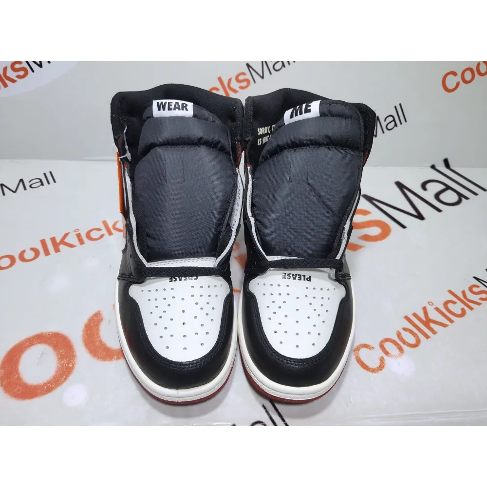 Coolkicks PKGoden Air Jordan 1 Retro High "Not for Resale" Varsity Red,861428-106