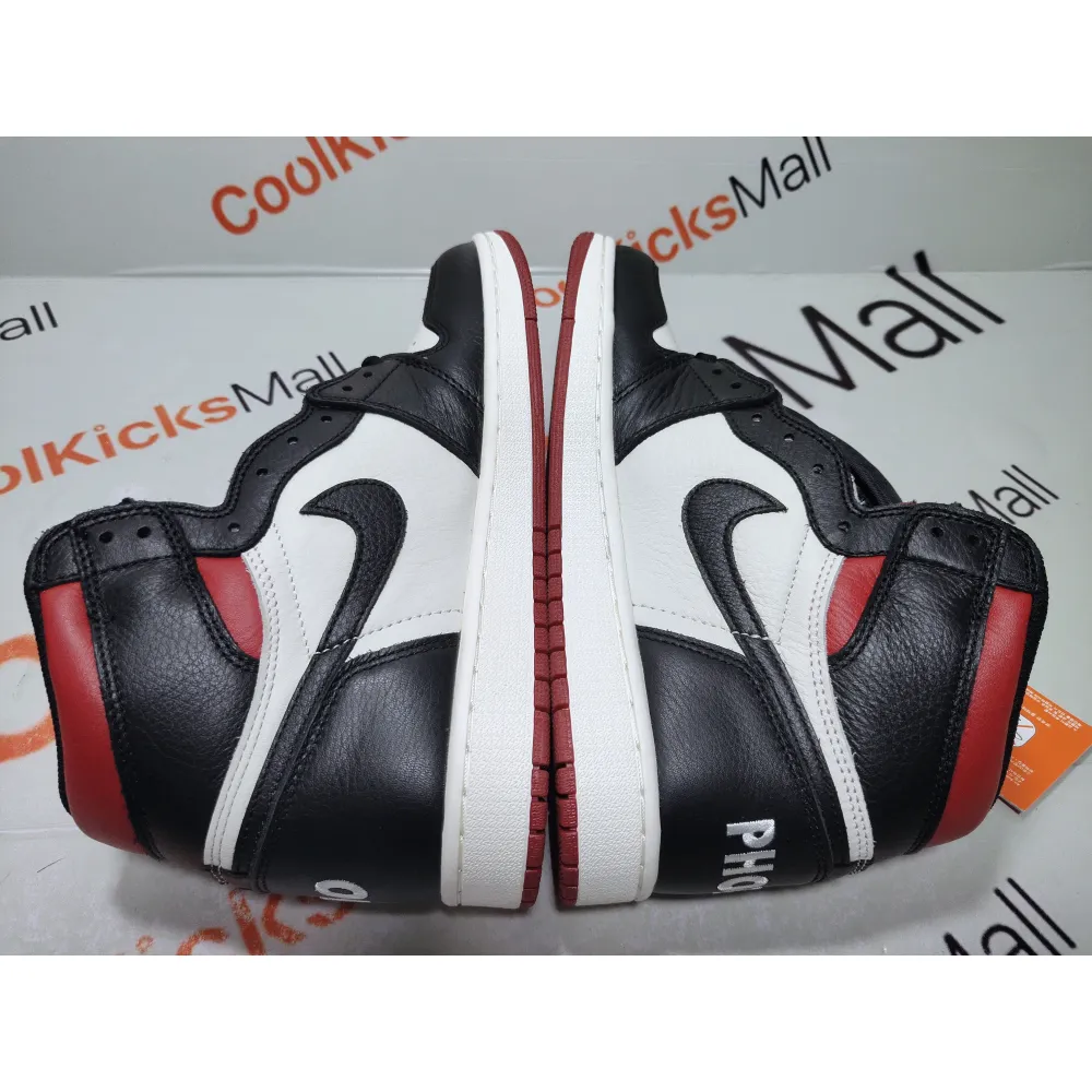 Coolkicks PKGoden Air Jordan 1 Retro High "Not for Resale" Varsity Red,861428-106