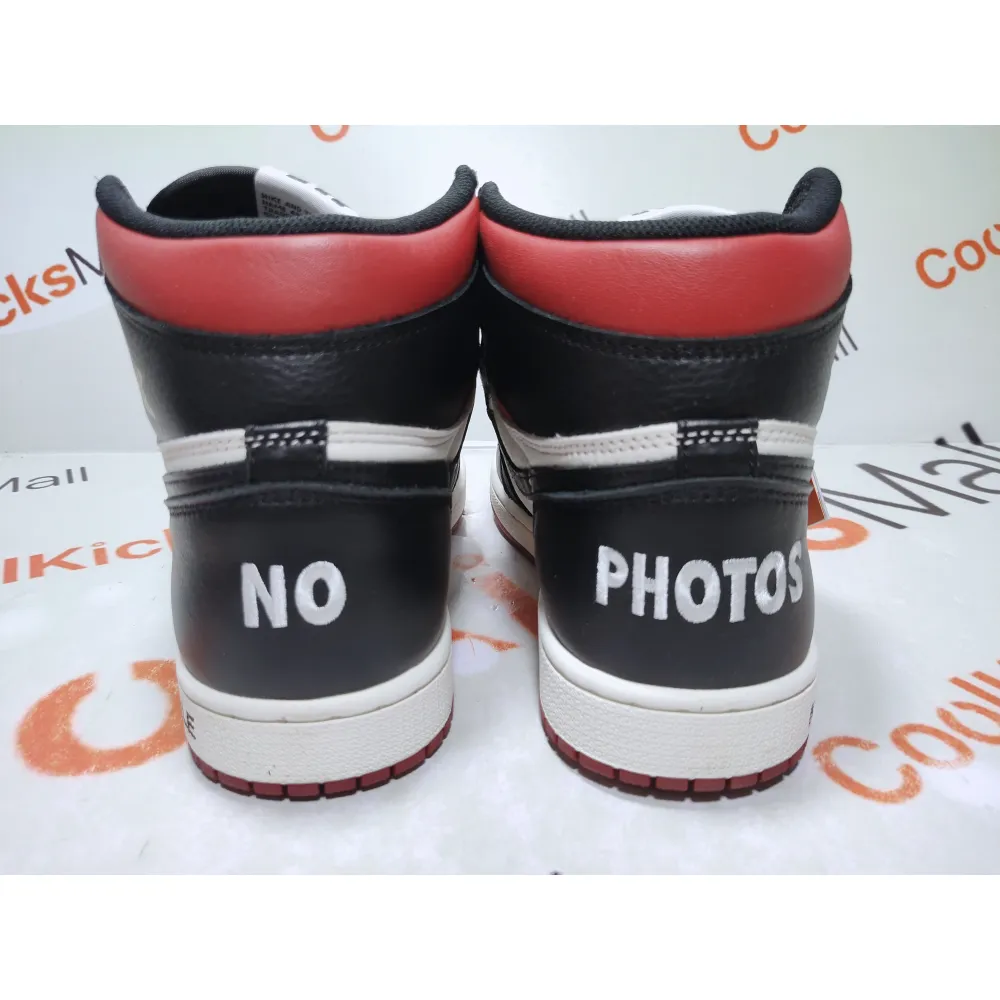 Coolkicks PKGoden Air Jordan 1 Retro High "Not for Resale" Varsity Red,861428-106