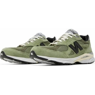 Cool Kicks | PKGoden New Balance 990v3 JJJJound Olive , M990JD3 01