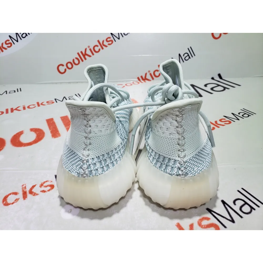 Cool Kicks G5 Yeezy Boost 350 V2 Cloud White (Non-Reflective),FW3043