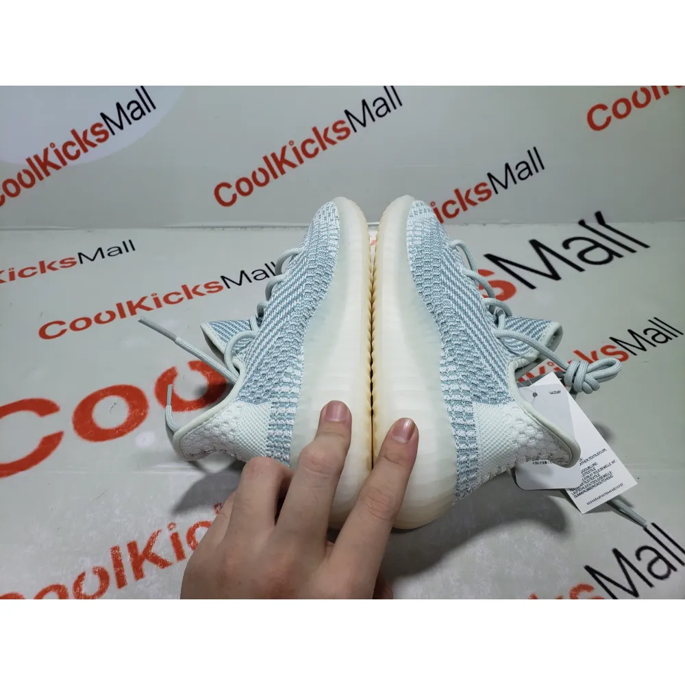 Cool Kicks G5 Yeezy Boost 350 V2 Cloud White (Non-Reflective),FW3043