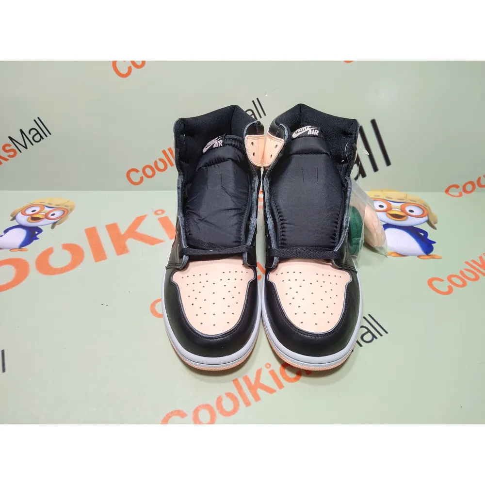 Coolkicks PKGoden Air Jordan 1 Retro High Black Crimson Tint,555088-081