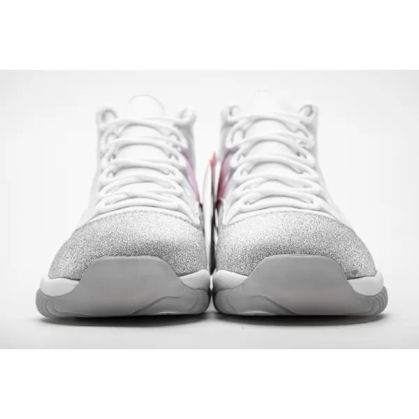 PK GOD Air Jordan 11 Retro White Metallic Silver (W)