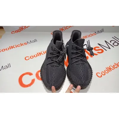 cool kicks | G5 Yeezy Boost 350 V2 Black (Non-Reflective),FU9006 02