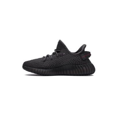 Coolkicks G5 Yeezy Boost 350 V2 Static Black (Reflective),FU9007 01