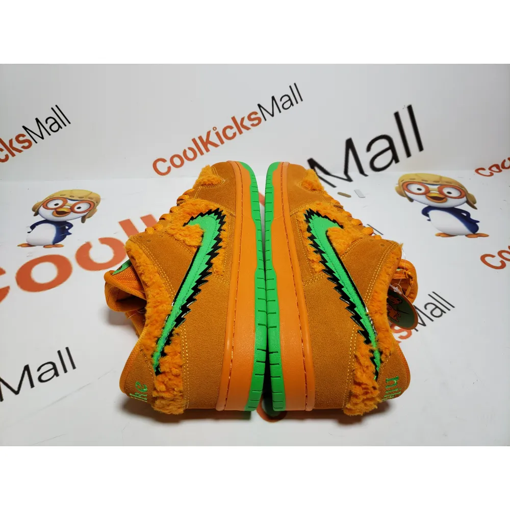 Coolkicks PKGoden SB Dunk Low Grateful Dead Bears Orange,CJ5378-800