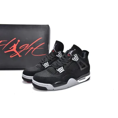 (50% off for a limited time promotion)Air Jordan 4 Retro Black Canvas,DH7138-006 01