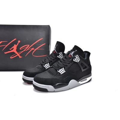 PKGoden Air Jordan 4 Retro Black Canvas,DH7138-006 01