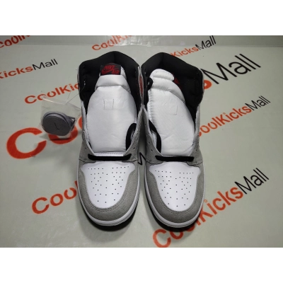 Coolkicks GET Air Jordan 1 Retro High Light Smoke Grey,555088-126 02
