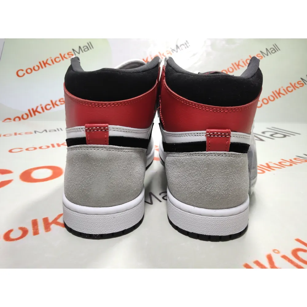Coolkicks GET Air Jordan 1 Retro High Light Smoke Grey,555088-126